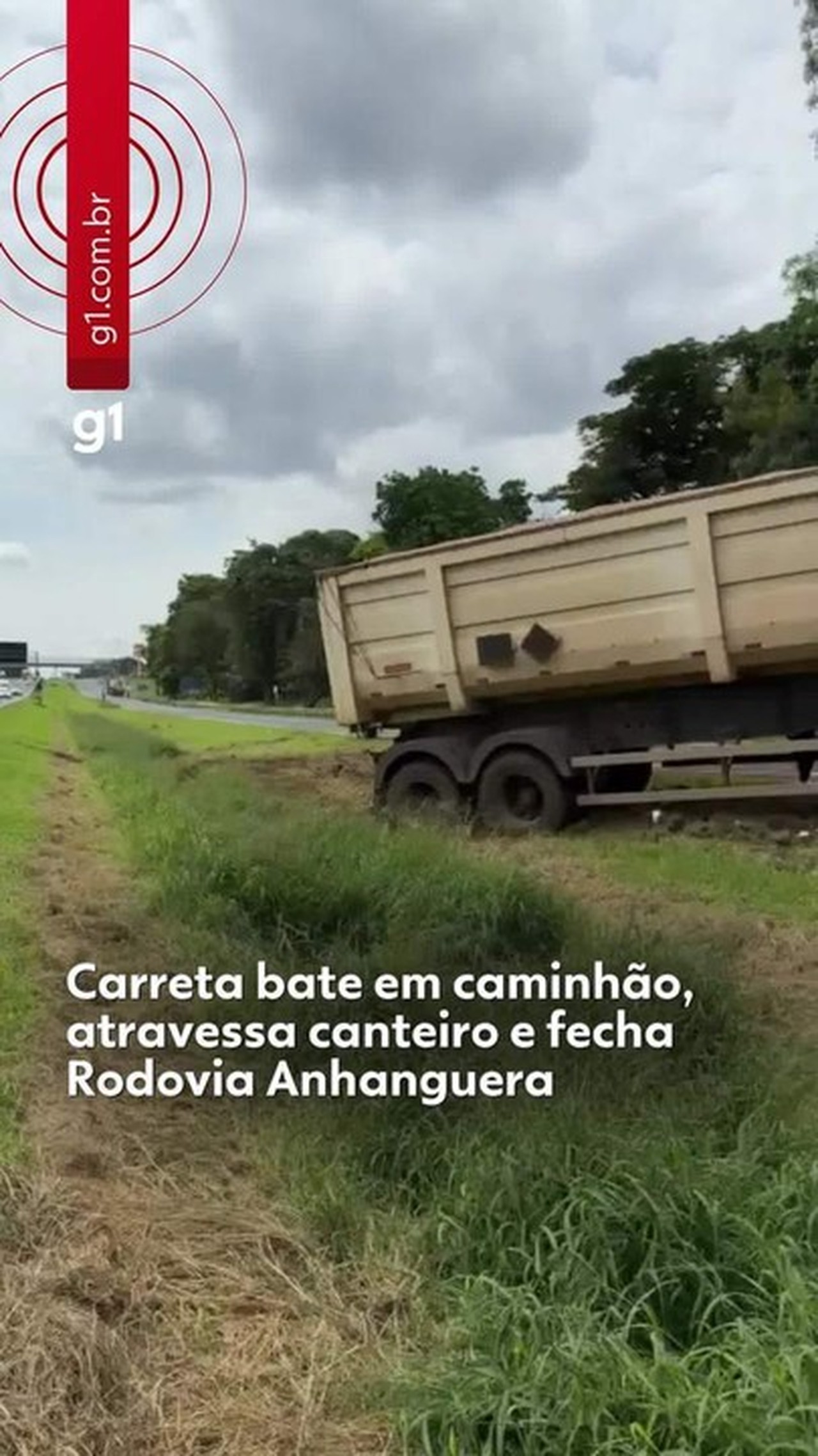 Acidente fecha pista da Rodovia Anhanguera em Limeira após colisão