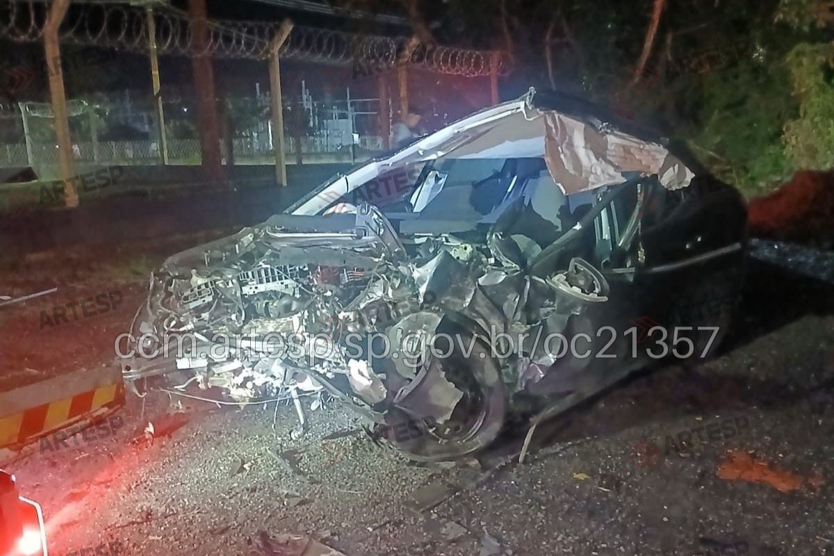 Acidente grave na Rodovia Rio-Santos deixa dois mortos após ultrapassagem