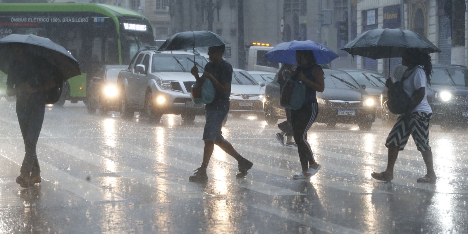 Defesa Civil emite alerta para chuvas fortes em São Paulo