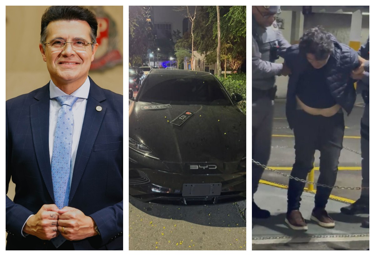Deputado preso em São Paulo usava placa da Alesp não registrada em veículo