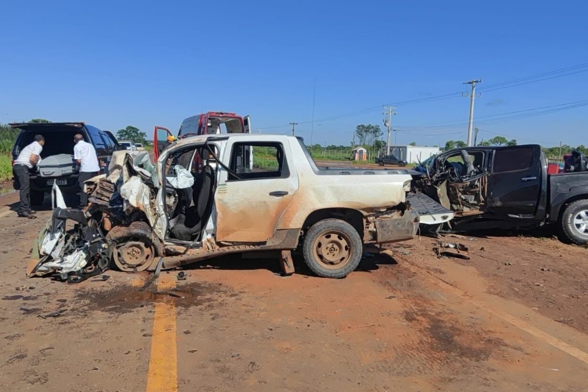 Tragédia na BR-262 deixa dois mortos e cinco feridos em Mato Grosso do Sul