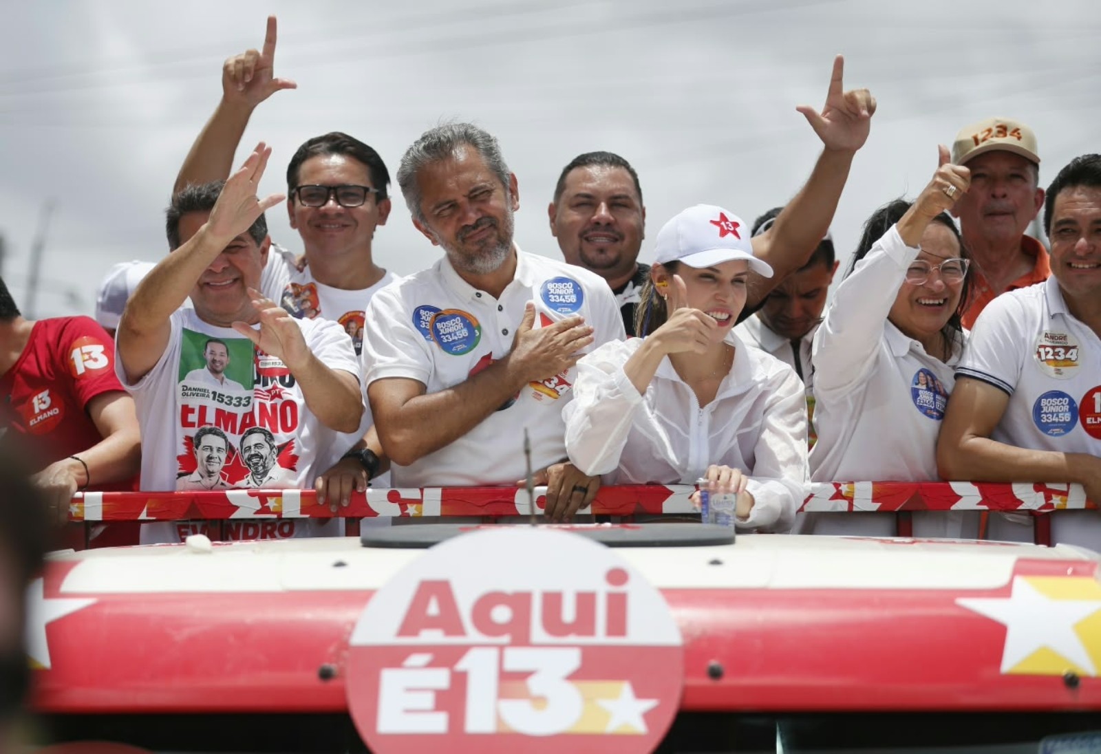 Elmano de Freitas foca no combate ao crime organizado no último dia de campanha