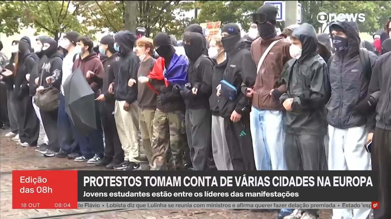 Protestos em Milão contra custo de vida geram confrontos e prisões