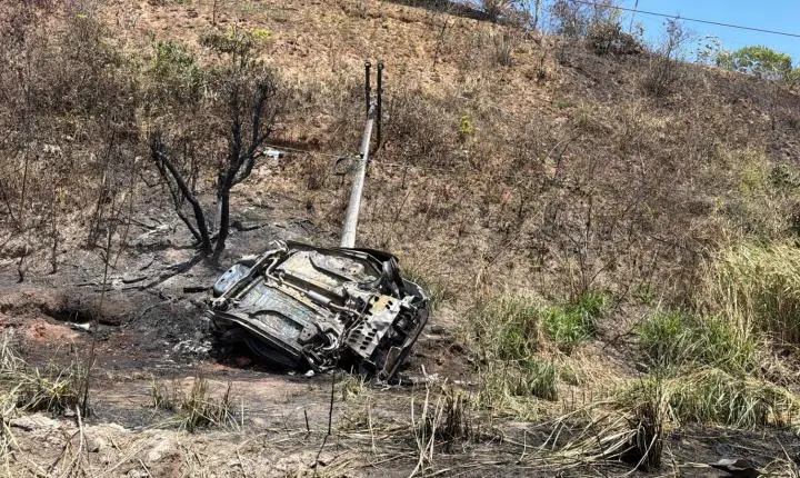 Acidente grave na BR-324 deixa duas vítimas carbonizadas na Bahia