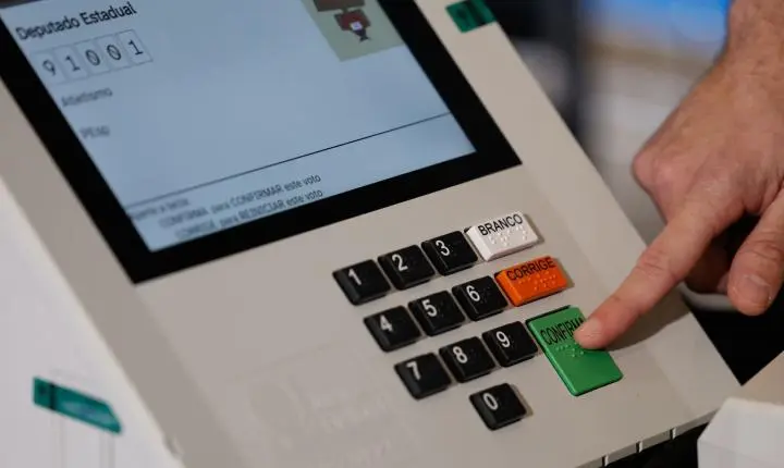Saiba qual é a ordem de votação na urna eletrônica em 2026