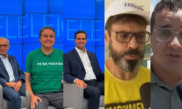 Candidatos encerram agendas nas eleições na Paraíba com caminhadas e encontros