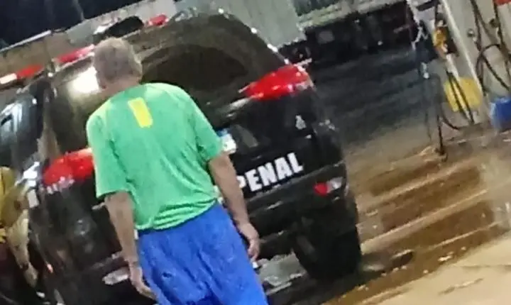 Homem embriagado é preso com viatura furtada da Polícia Penal em MS