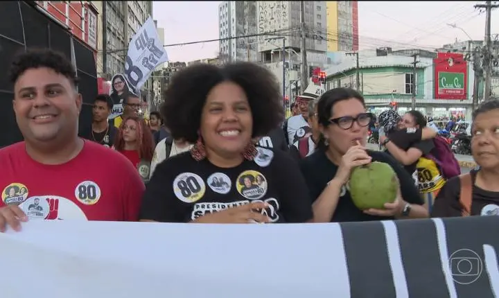 Candidata da Unidade Popular, Samara Martins realiza agenda de campanha no Recife