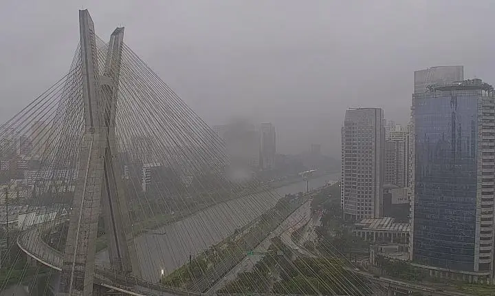 Previsão do tempo aponta chuva e máxima de 23°C em São Paulo nesta sexta-feira